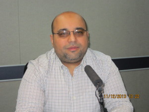 Bashar al-Kishawi. Photo: Personal archive, 2012.
