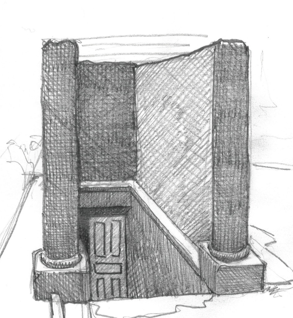 Arnold Schlachter, basement at the crossroad Vulcănescu - Calea Griviței, 2014.