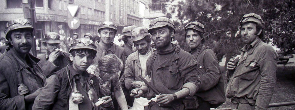 București, 13-15 iunie 1990. Sursa: Agerpres.