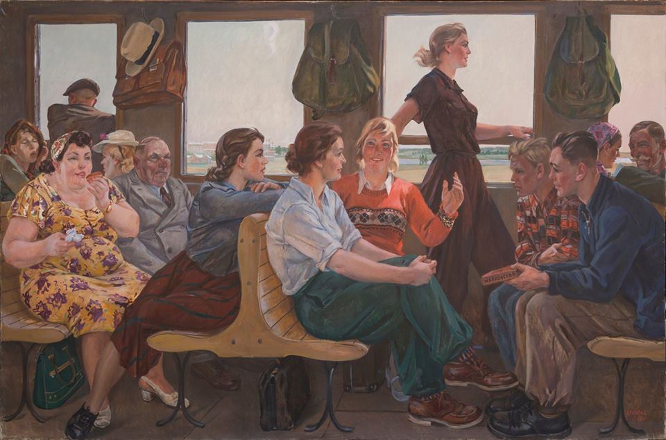 alexander-deyneka-mayakovskys-poetry-1955